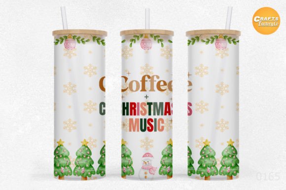 25 Oz Libbey Glass Can Christmas Music