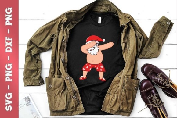 Dabbing Santa Christmas in July