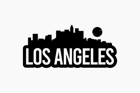 Los Angeles Bold Skyline
