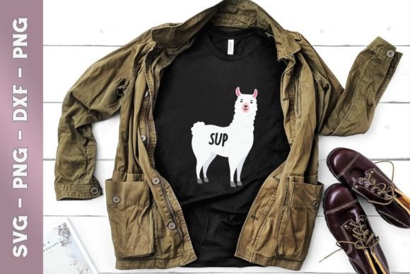 Sup No Drama Llama Funny Cute Gift